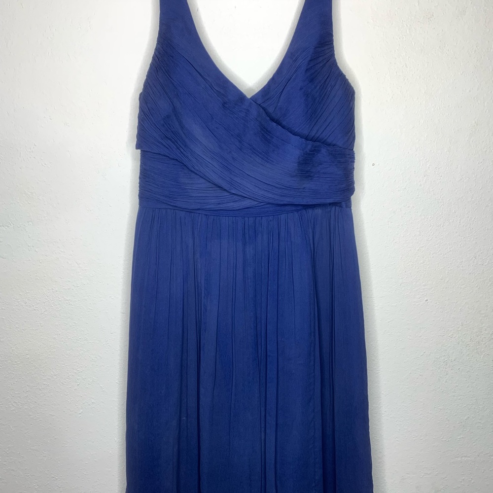Blue J.Crew Bridesmaid Dress